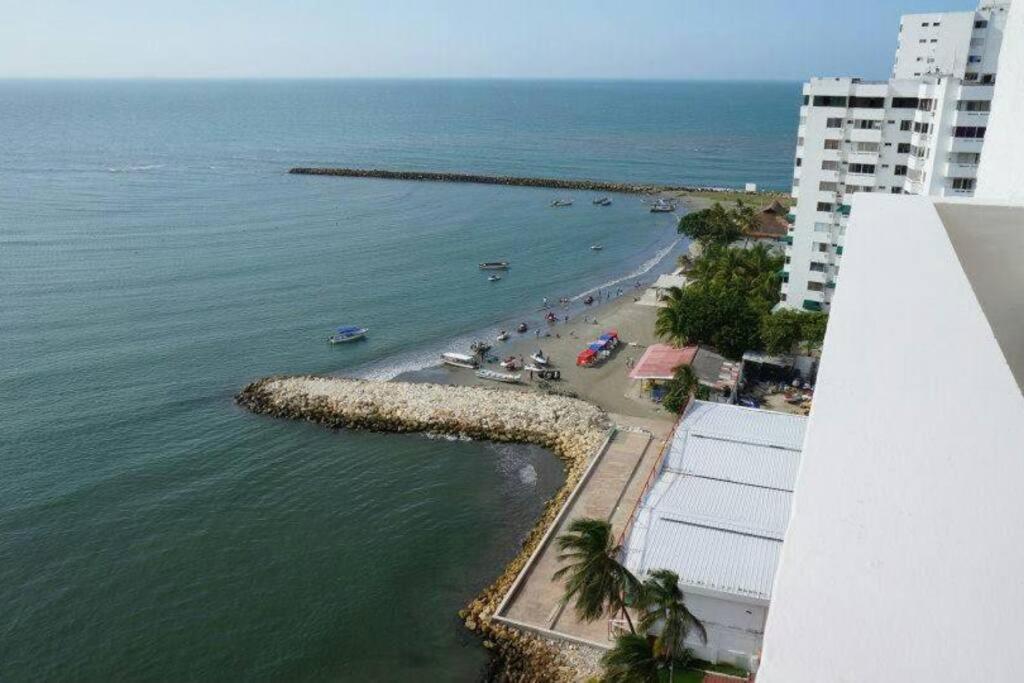 Con Hermosa Vista Al Mar En De Indias Apartment Cartagena